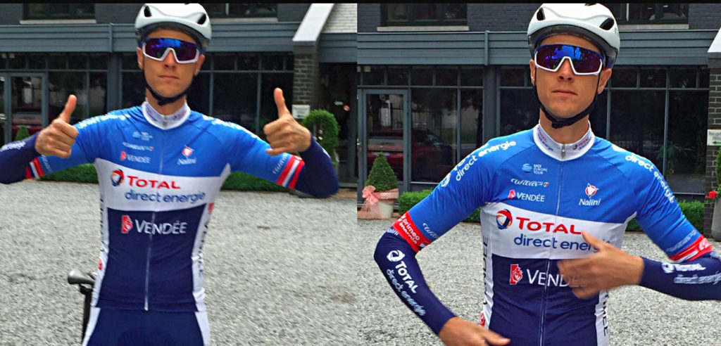 Niki Terpstra en ploegmaats deze week op ministage in Ardennen
