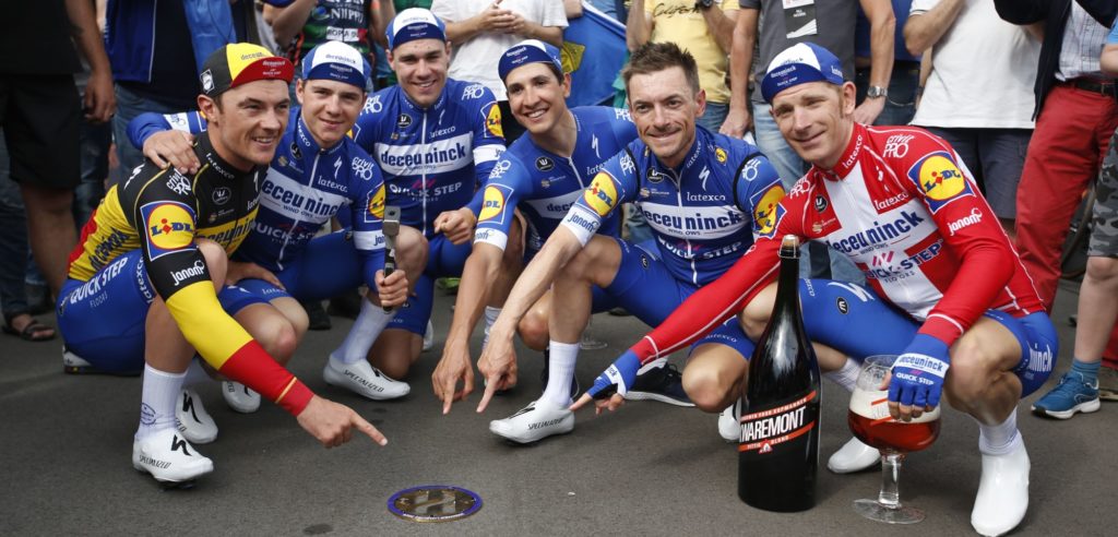 Deceuninck-Quick Step stelt 34e zege veilig: Vanaf de eerste dag bij de les