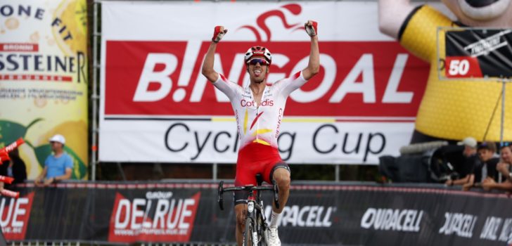 Kenneth Vanbilsen wint in eigen streek Dwars door het Hageland