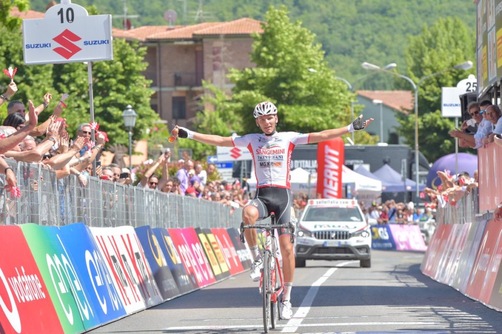 Solozege Mazzucco in Strade Bianche-etappe Giro U23