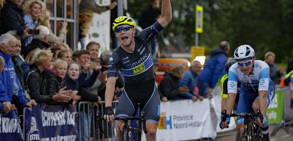 David Dekker de snelste in winderige omloop Profronde van Noord-Holland