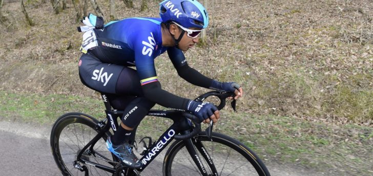 Jhonatan Narváez breekt hand bij val op training