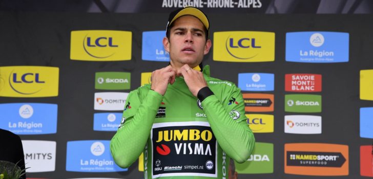 Van Aert laat snelle benen zien: “Ik wilde het proberen”