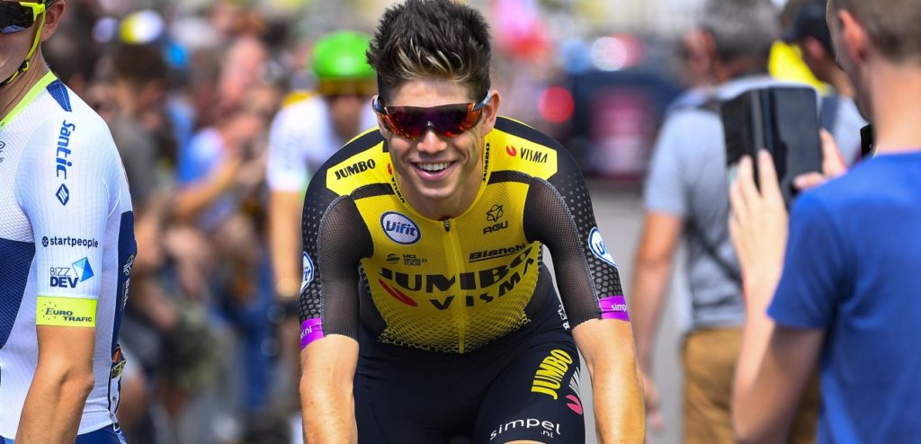 Veldritwinter Wout van Aert op losse schroeven