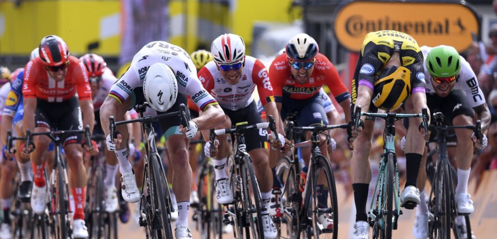 Tour 2019: Bijna miljoen mensen zien Teunissen naar het geel sprinten
