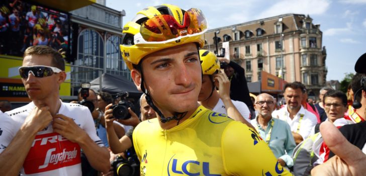 Ciccone verliest de gele trui: “Ik zat op de limiet toen Alaphilippe aanviel”