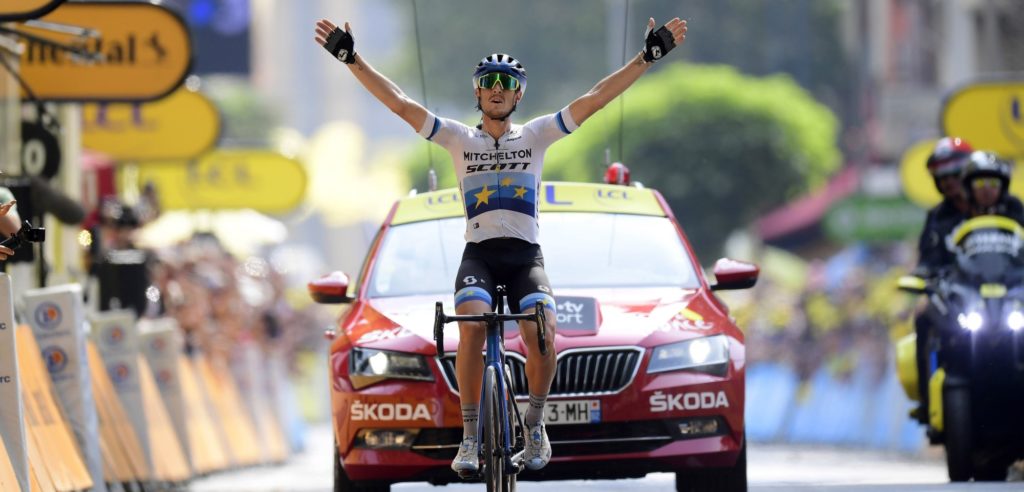 Tour 2019: Trentin beste vluchter in heuveletappe naar Gap