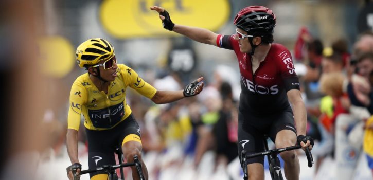 Knaven (Team Ineos): “Vraag is of we met drie kopmannen gaan starten”