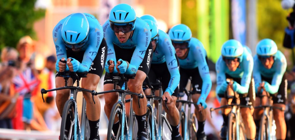 Vuelta 2019: Astana wint ploegentijdrit, valpartij Jumbo-Visma