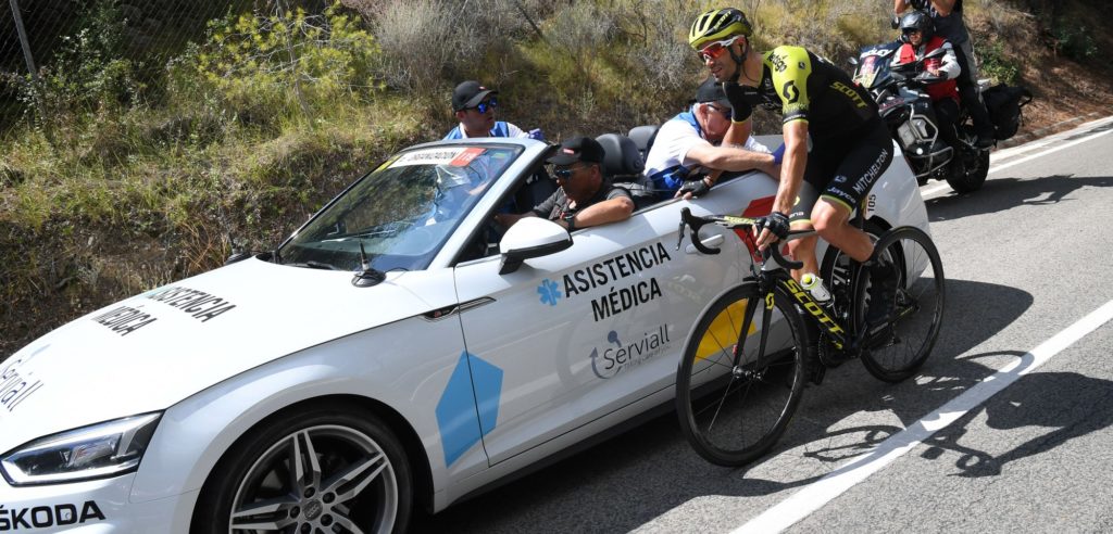 Vuelta 2019: Luka Mezgec loopt bekkenbreuk op