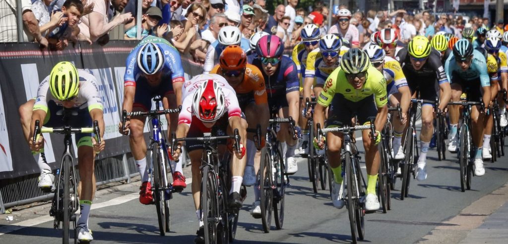 Attilio Viviani spurt naar zijn eerste profzege in Schaal Sels