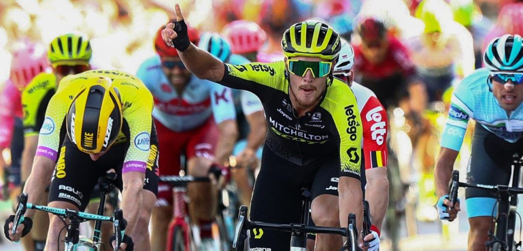 Trentin klopt De Buyst en Teunissen in Tour of Britain, Groenewegen verliest leiding