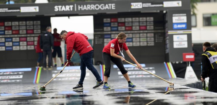 WK 2019: Weersverwachting voor zondag met heel veel regen en stevige wind