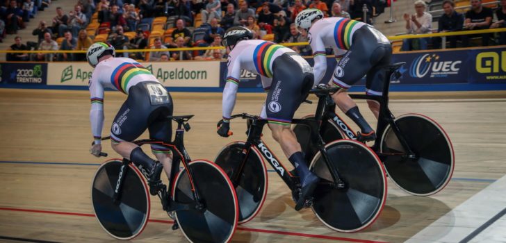 Teamsprinters maken favorietenrol waar met EK-goud