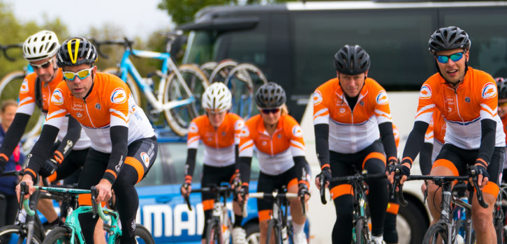 Op de fiets naar Harrogate met het Oranje Peloton