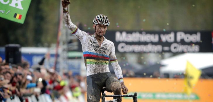 Mathieu van der Poel wint direct bij rentree in Ruddervoorde