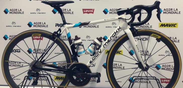 AG2R La Mondiale ruilt zwarte Merckx-fietsen in voor witte