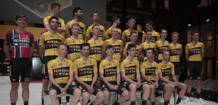 Dit zijn de voorlopige selecties van Jumbo-Visma voor de Tour de France, Giro d’Italia en Vuelta a Espana 2020