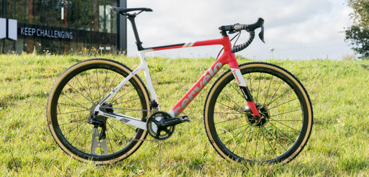 De Cervélo Aspero van Joris Nieuwenhuis, een gravelfiets die ook het veld aankan