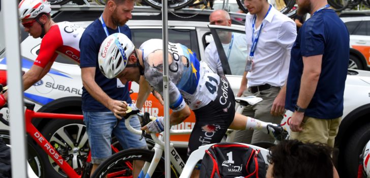 Yates en Viviani flink gehavend na valpartij tweede etappe Tour Down Under