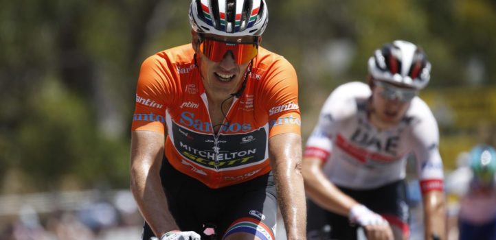 Geen drie op een rij voor Daryl Impey in Tour Down Under