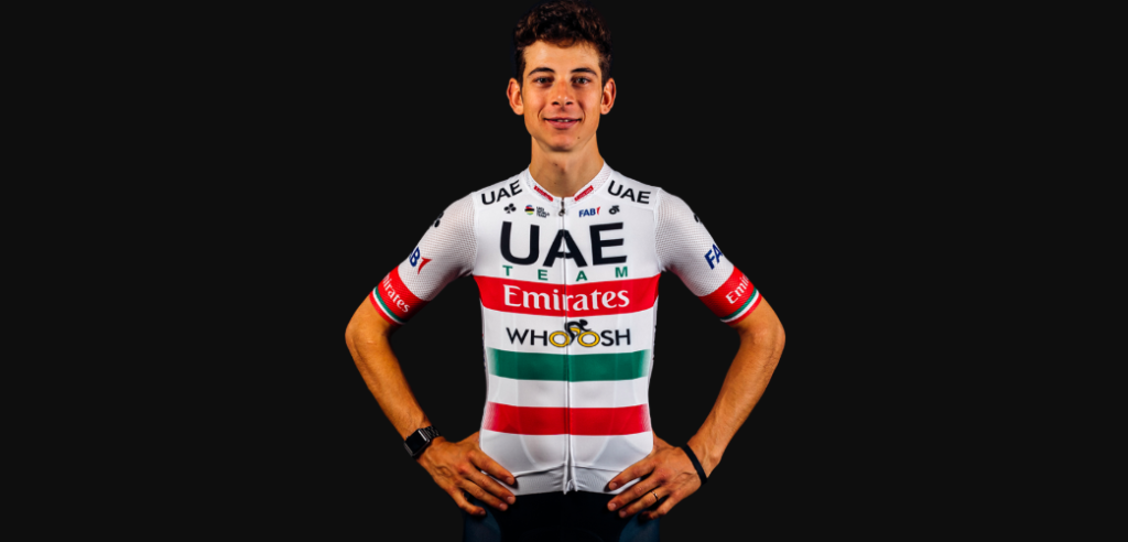 Formolo rijdt bij UAE Emirates zonder volledige tricolore