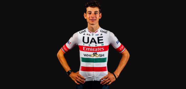 Formolo rijdt bij UAE Emirates zonder volledige tricolore