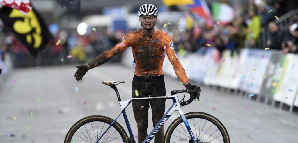 Mathieu van der Poel superieur naar derde WK-titel veldrijden