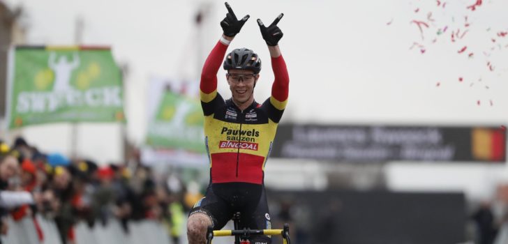 Sweeck slaat twee vliegen in een klap: winst in Noordzeecross en Superprestige