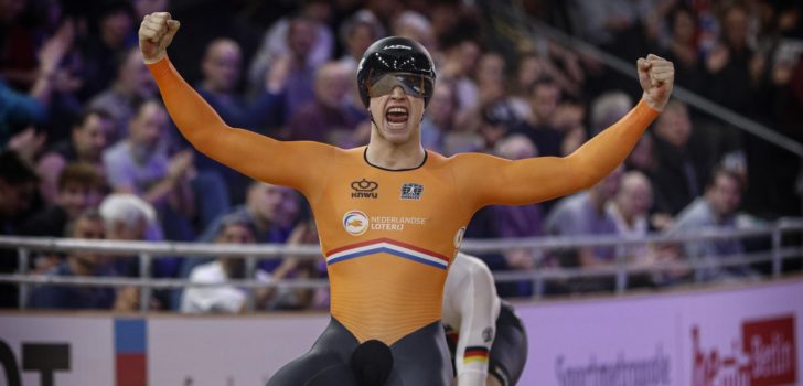 Harrie Lavreysen met groot machtsvertoon wereldkampioen Keirin