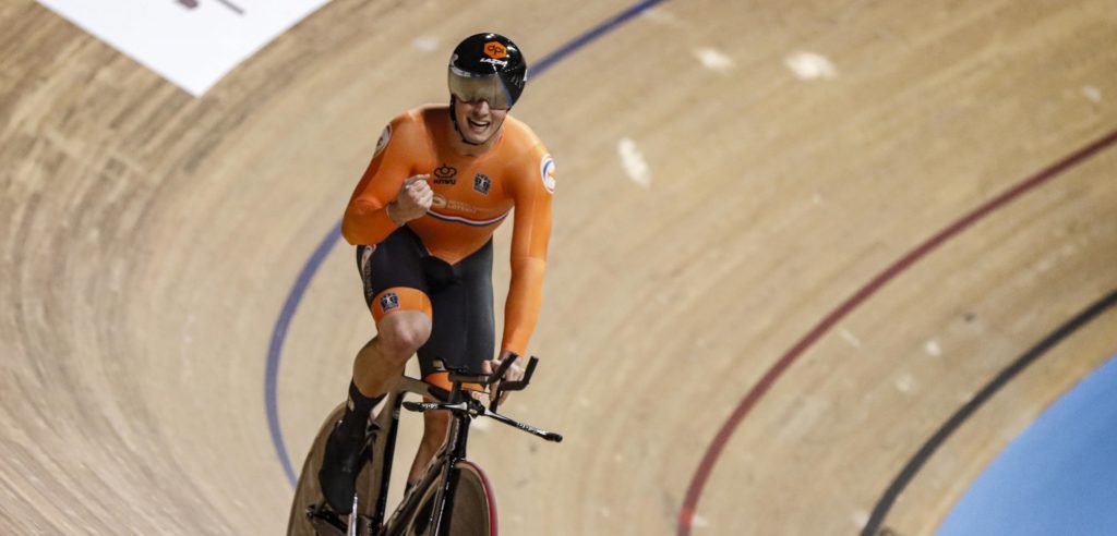 Sam Ligtlee pakt wereldtitel op de Kilometer tijdrit