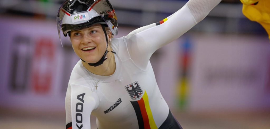 Lea Friedrich bezorgt op 500 meter tijdrit Duitsland derde wereldtitel