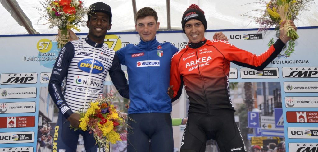 Giulio Ciccone na zege in Laigueglia: “Ik koers nu wat slimmer”