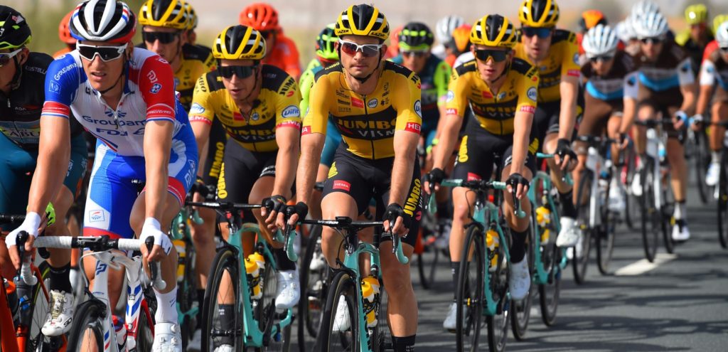 Geen paniek bij Jumbo-Visma na uitbraak coronavirus in UAE Tour