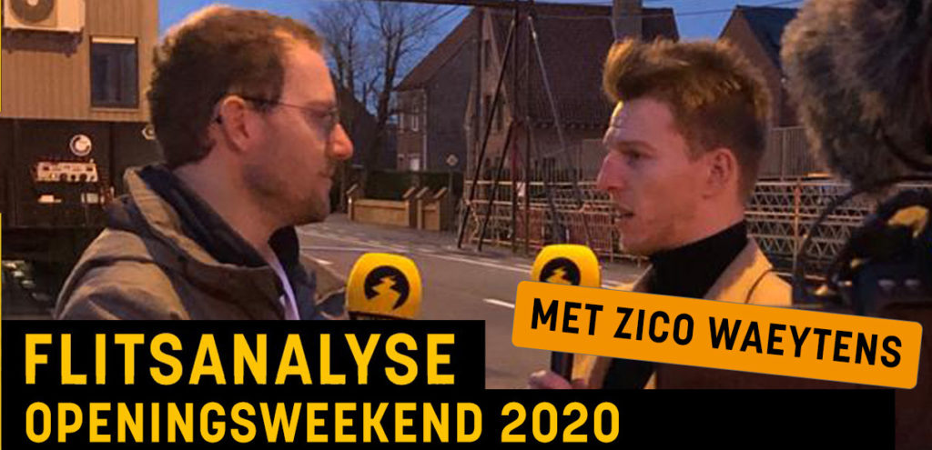 FlitsAnalyse openingsweekend 2020 met Zico Waeytens