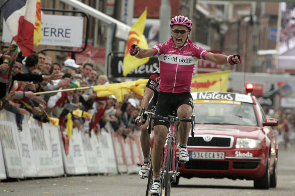 Alexandre Vinokourov wint Luik-Bastenaken-Luik 2005