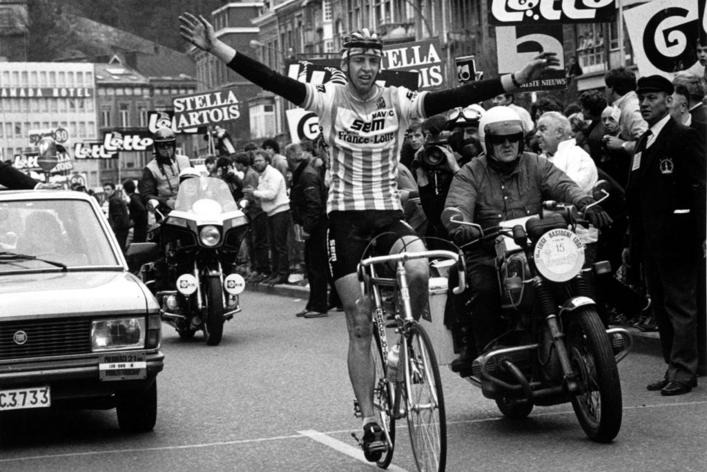 Steven Rooks wint Luik-Bastenaken-Luik 1983
