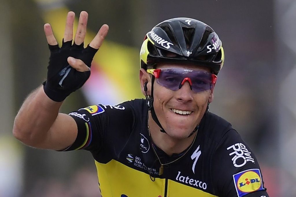 Philippe Gilbert wint de Amstel Gold Race 2017