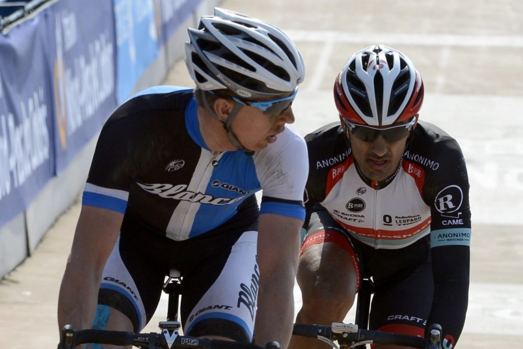 Vanmarcke en Cancelarra in Paris - Roubaix 2013