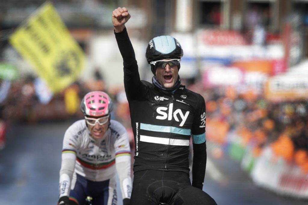 Wout Poels wint Luik-Bastenaken-Luik 2016