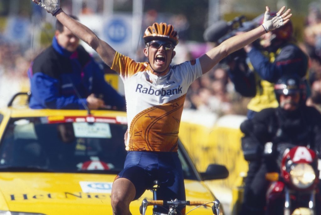 Rolf Sorensen wint de Ronde van Vlaanderen 1997