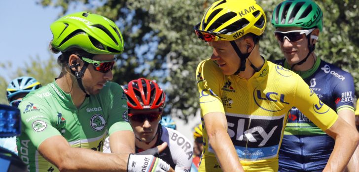 Sagan en Froome blijven de grootverdieners, Dumoulin best betaalde Nederlander