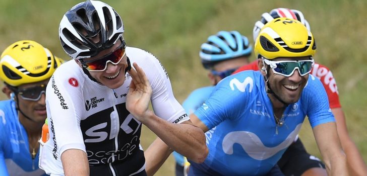 Movistar ontkent tussentijdse komst Chris Froome