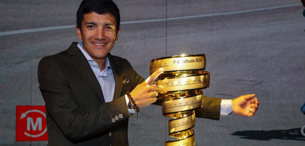 Richard Carapaz: “Bij Movistar was het alsof er steeds een mes boven je hing”