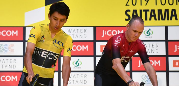 Froome: “Ik weet nog niet hoe Bernal, Thomas en ik het verdelen in de Tour”