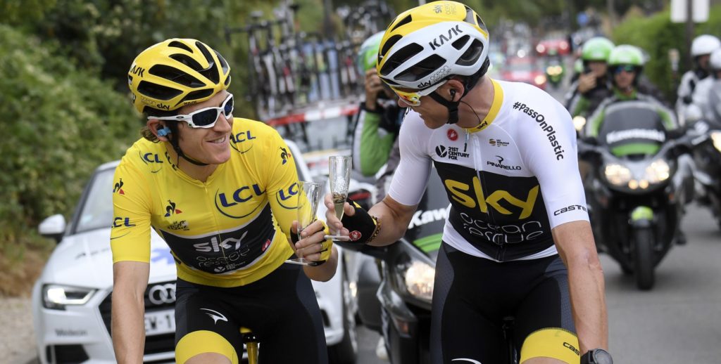 Geraint Thomas: “Het zou leuk zijn wanneer Froome blijft”