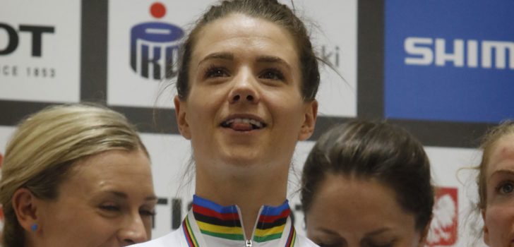 Meervoudig wereldkampioene op de baan Amy Cure (27) stopt