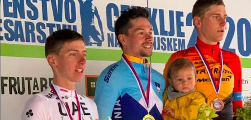 Primoz Roglic grijpt Sloveense titel na directe strijd met Tadej Pogacar