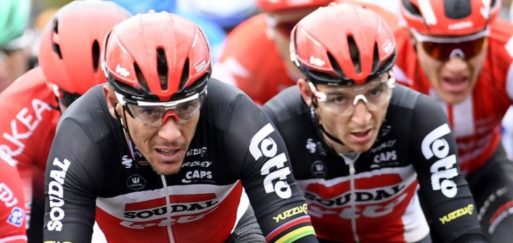 Philippe Gilbert verontwaardigd over reduceren teams tot zes renners