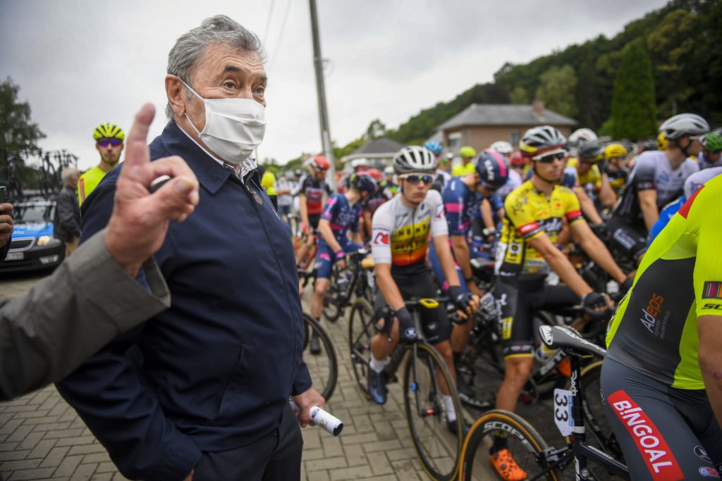 Eddy Merckx bij de GP Vermarc Sport Rotselaar 2020